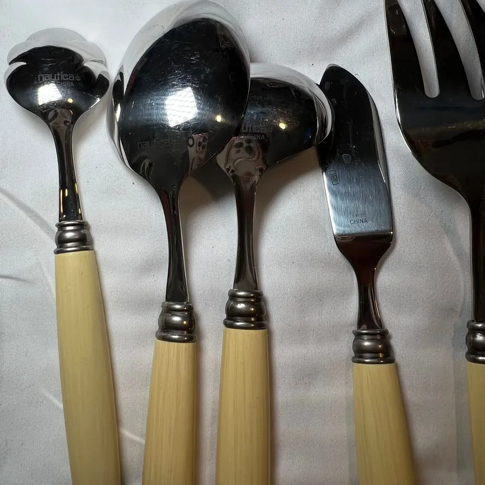 Nautica Bermuda Serving Utensils Set‎ Kitchen Dining Collection